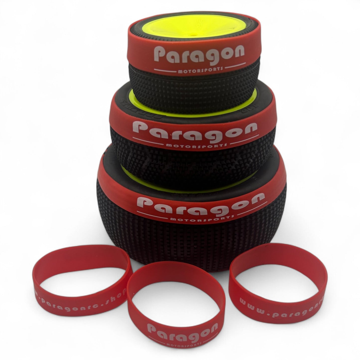 Tire Bands (8) - fits 1/10th and 1/8th scale