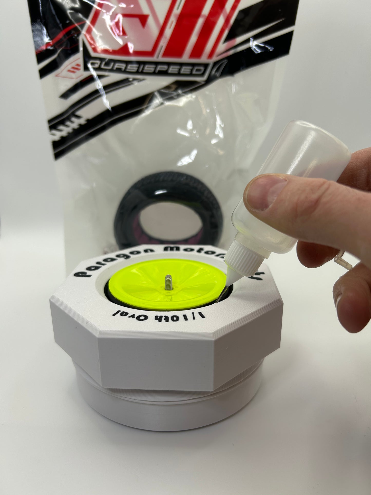 1/10th RC Oval Tire Gluing Jig (2.2")